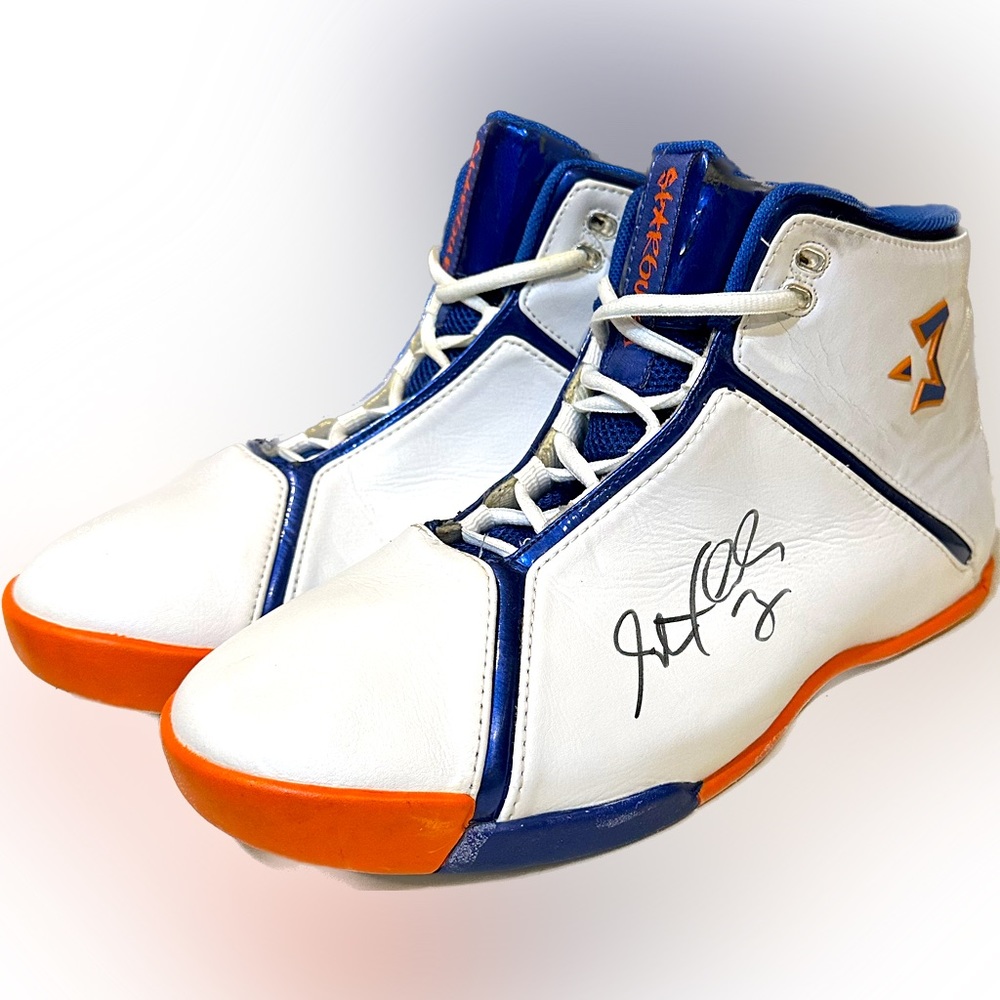 VTG SIGNED STARBURYs NEW YORK KNICKS AUTOGRAPHED 10.5 STEPHON MARBURY BASKETBALL